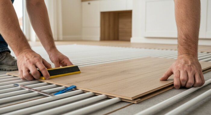 Suelo Vinílico con Radiante en Casas Pasivas: Guía Técnica Completa