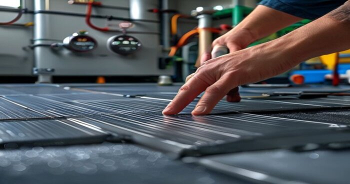 Suelo Vinílico con Radiante y Energía Solar: Guía Técnica