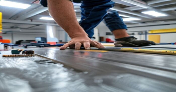 Instalación de Suelo Vinílico con Radiante en Casas de Montaña