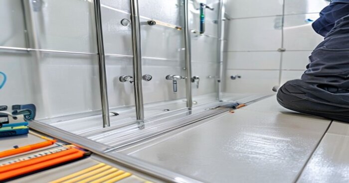 Mamparas ducha con descalcificación para aguas duras