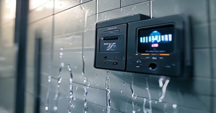 Mamparas ducha con control inteligente de humedad