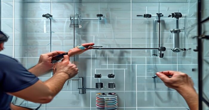 Mamparas autolimpiables por electrohumectación: instalación en baños con porcelánico y suelo radiante