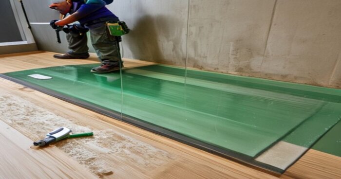 Mamparas biodescodificación: instalación en baños con tarima y yeso laminado