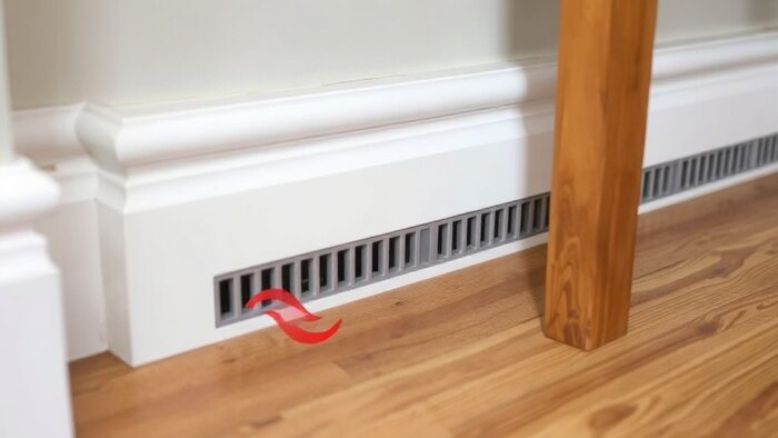 Mueble a medida con rodapié radiante: guía práctica