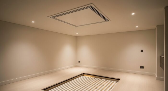 Instalar falso techo escayola con ventilación en baño