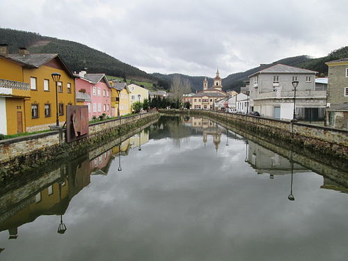 Vista de Vegadeo, Asturias