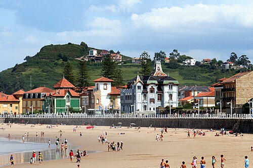 Vista de Ribadesella, Asturias