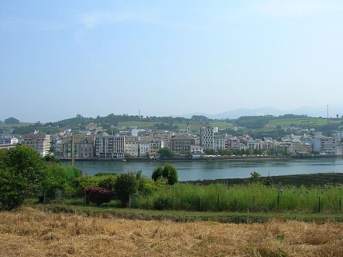 Vista de Navia, Asturias