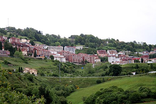 Vista de Tineo, Asturias
