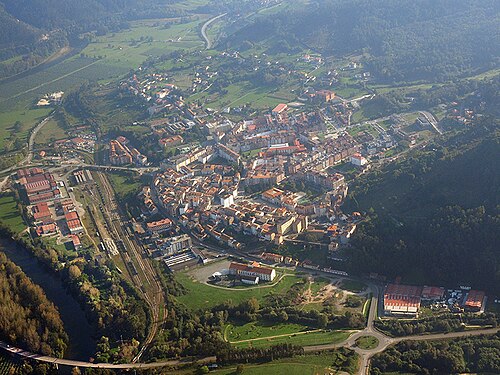 Vista de Pravia, Asturias