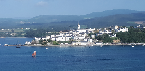 Vista de Castropol, Asturias