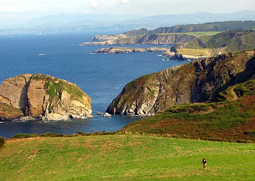 Vista de Gozón, Asturias