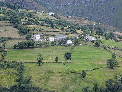 Vista de Ibias, Asturias