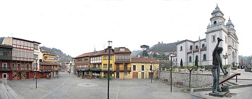 Vista de Mieres, Asturias