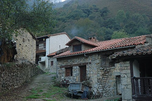 Vista de Peñamellera Baja, Asturias
