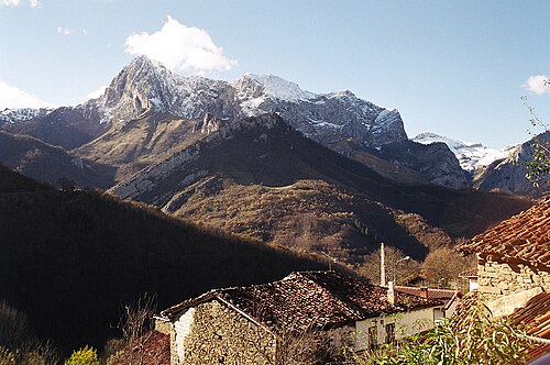 Vista de Ponga, Asturias