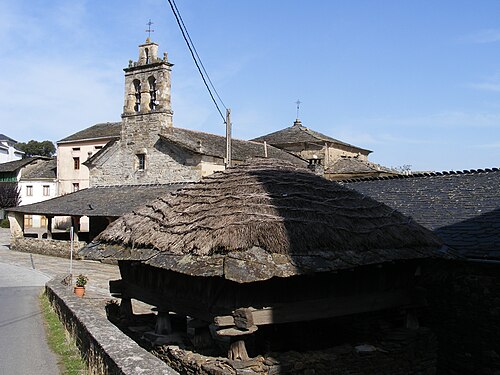Vista de San Martín de Oscos, Asturias