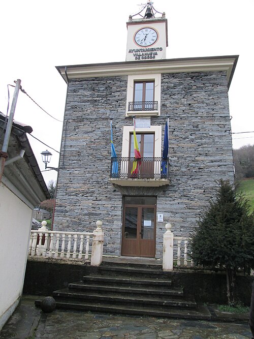 Vista de Villanueva de Oscos, Asturias