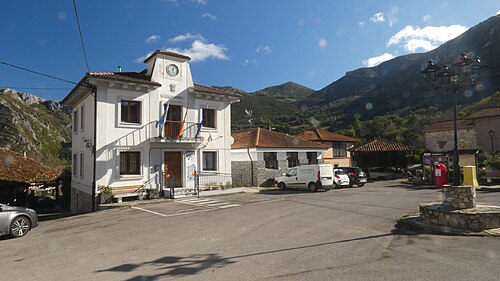 Vista de Yernes y Tameza, Asturias