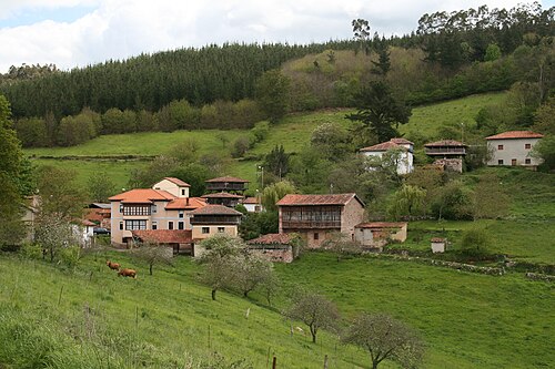 Vista de Candamo, Asturias