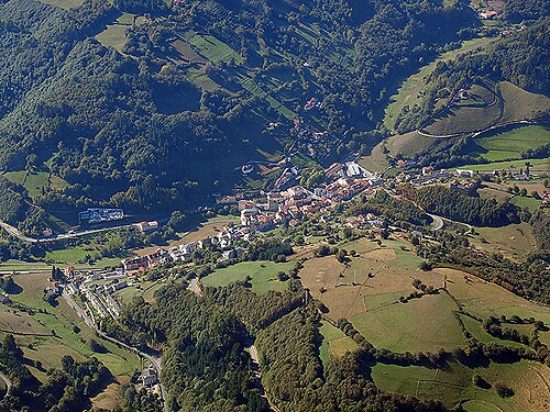 Vista de Allande, Asturias