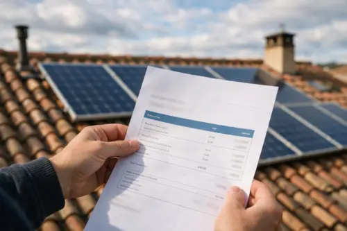 Presupuesto de placas solares: cómo leerlo y qué te están dejando fuera